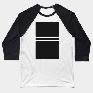 Newcastle Black & White Bars Baseball T-Shirt